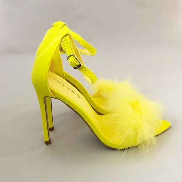 New Cape Robbin Neon yellow Heel - Picture 3 of 4